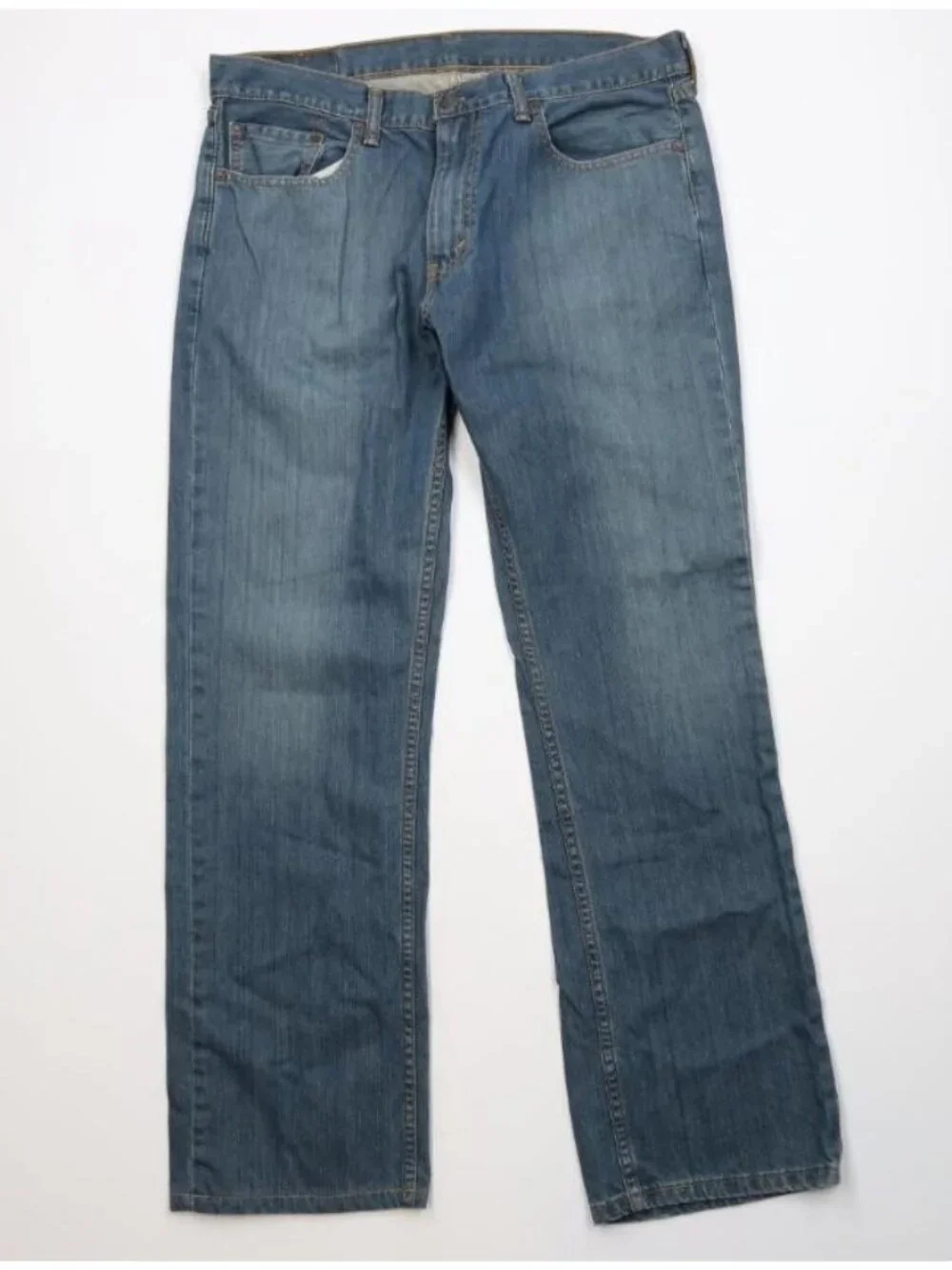 Vintage Y2K Levis 559 Mens 34x32 Faded Relaxed Straight Wide Leg Denim Jeans